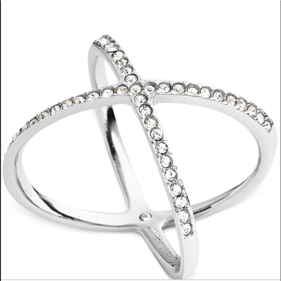 michael kors ring silver